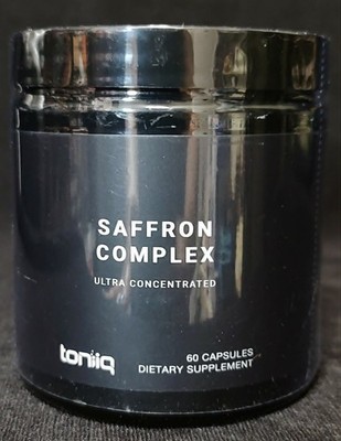 Saffron Complex toniiq Dietary Supplement 60 Capsules