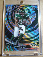 2023 Israel Abanikanda Panini Spectra Rookie Silver Wave Prizm RC /11 MINT 🔥🔥