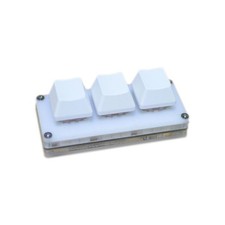 Mini 3-key Clavier de jeu de clavier programmation Macro clavier mécanique clavier