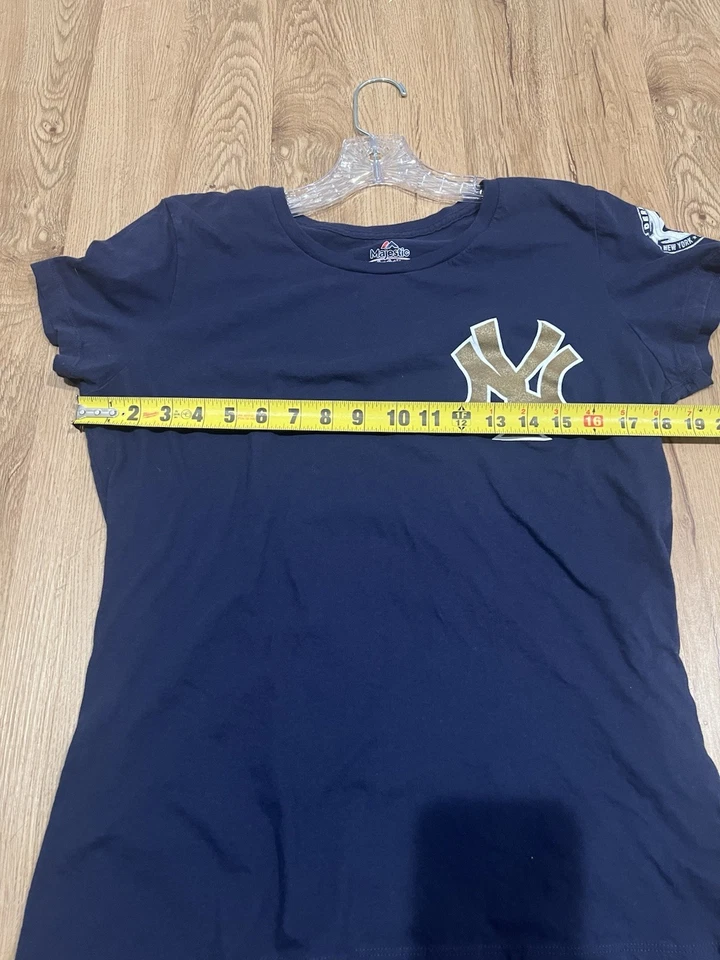 Camisa Jeter NY Yankees para mujer mediana - Ver fotos de medidas Foto 4 de 4