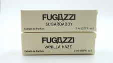Fugazzi Vanilla Haze Extrait and Sugar Daddy Extrait Perfume Boxed 2 ml Spray
