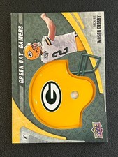 Mason Crosby 2008 Upper Deck Green Bay Gamers Mini Helmet Medallion Packers 