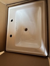 Burlington Riviera  Square sink and Full Pedestal