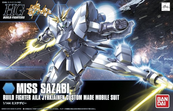 Bandai Hgbf 1/144 Miss Sazabi Gundam Build Fighters Modellbausatz 65236-image