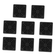 Pcs Black Cooling Fan Filter 40 mm Square Plastic Case Fan Filter Cover 40mm 8