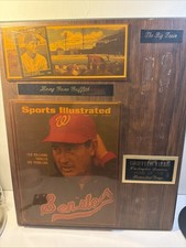 Ted Willams , Bucky Harris 18?x 15? Wooden  Plague