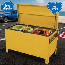 Aluminum Waterproof Truck Bed Tool Box Free-standing Storage Chest Duty Heavy