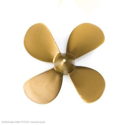 Aeronaut 4 Blade LH M4 Plastic Scale Prop - 50mm