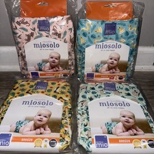 Miosolo All In One Nappy Bambino Mio One Size Super Soft Reusable Cloth Diaper