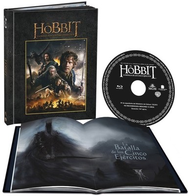 El Hobbit: la Batalla de los Cinco Ejércitos (Digibook) [Blu-ray] (2014) The Hob