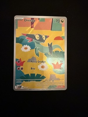 Dreepy 247/217 Illustration Rare Pokemon Mega Evolution - Ascended Heroes NM