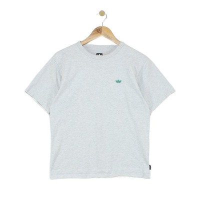 Adidas Shmoo T-Shirt Herren Größe S Grau Kurzarm Logo