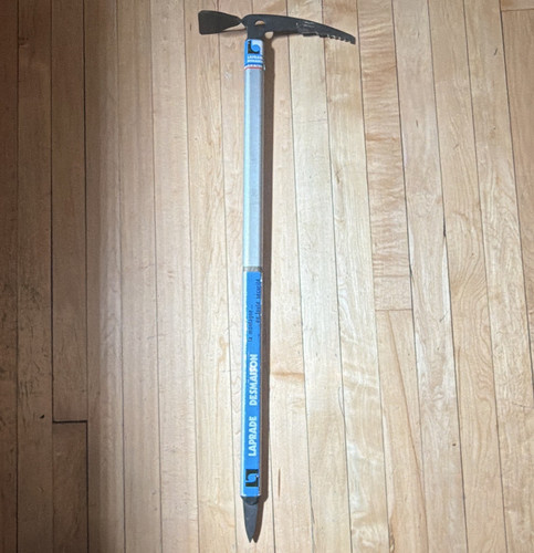 Laprade Desmaison France Ice Axe Piolet - Blue Shaft Mountaineering Tool