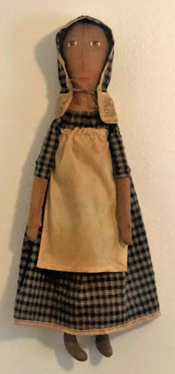 Hecho a pedido, muñeca primitiva, muñeca de arte popular, muñeca de tela, muñeca personalizada Foto 4 de 4