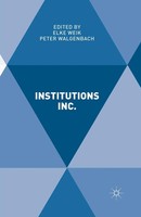 Elke Weik | Institutions Inc. | Taschenbuch | Englisch (2021) | Ix