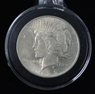 1922 Peace Dollar $1 - UNC 90% US Silver Dollar In Capsule