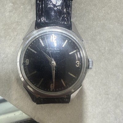 gruen watch vintage mens