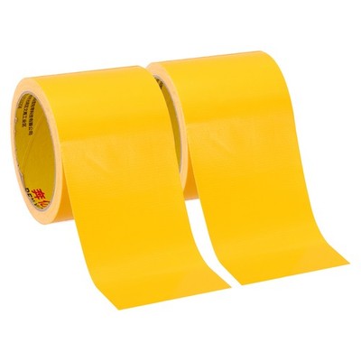 3.1''x0.01'' Bookbinding Tape 22 Yard 2 Roll Cloth Bookbinding Repair Tape Yellow