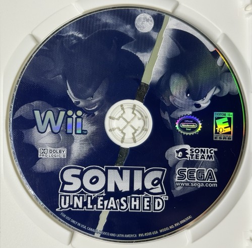 Sonic Unleashed (Nintendo Wii, 2008) CIB Complete With Manual Tested - Picture 2 of 7