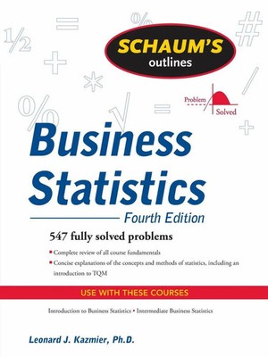 Schaum's Outline of Business Statistics, Fourth Buch McGraw-Hill Education