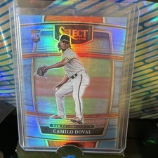 2022 Panini Select - Concourse Camilo Doval #2 Light Blue Prizm /35 RC)