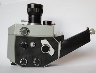 Quarz Zoom DS8-3 Double 8 | Meteor 8M 1.8/9-38 | Fully Mechanical Tank | Working