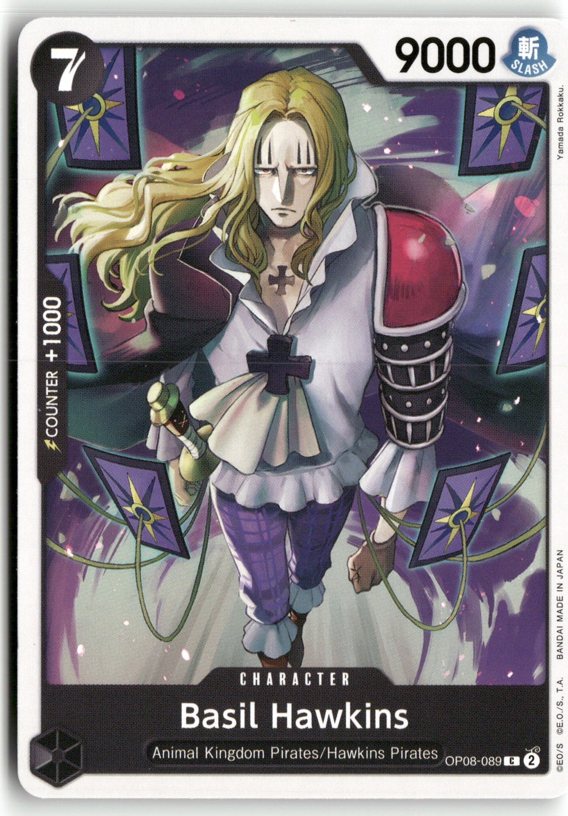 Basil Hawkins Two Legends OP08-089 NM