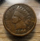 1900 Indian Head Cent - Actual Coin Shown - Free Shipping & Tracking INV#60