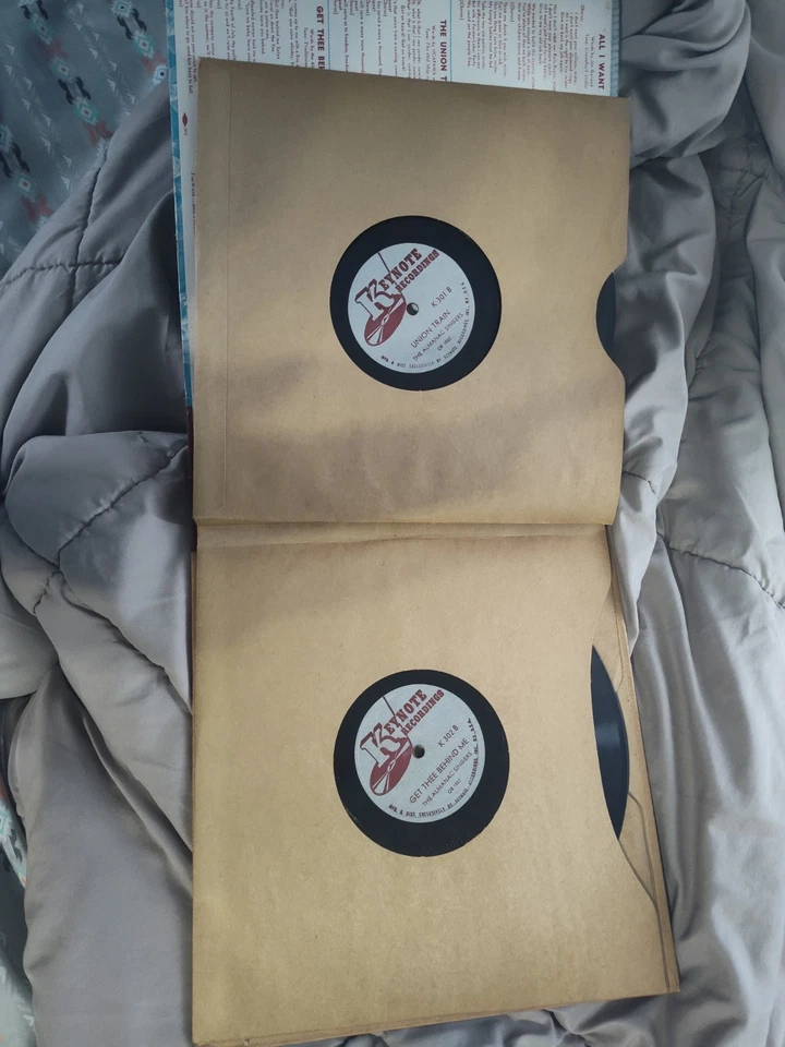 Almanac Singers: Talking Union 78" RPM Album 1941 - Image 4 of 4