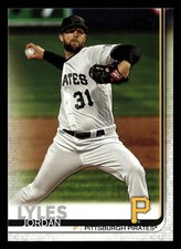 Jordan Lyles 2019 Topps Update #US152 Pittsburgh Pirates *040