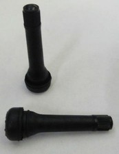 10 Ten Tr418 Standard 2 Length Tubeless Black Rubber Tire Valve Stem