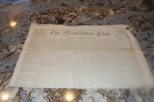 Oct 12 1866 edition of Manitowoc (WI) Pilot Newspaper