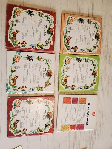 Lot of 6, Whitman Tell a Tale, Children's Illustrated Books 1950's -1970's - Picture 8 of 11