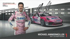 Michael Ammermuller signed official card BWT Lechner team 2019!