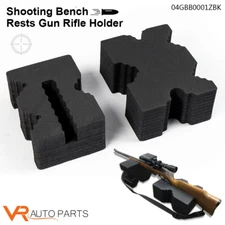 Shooting Bench Rests Rifle Holder Waterproof Foam Heavy Duty Cushions 2PCS