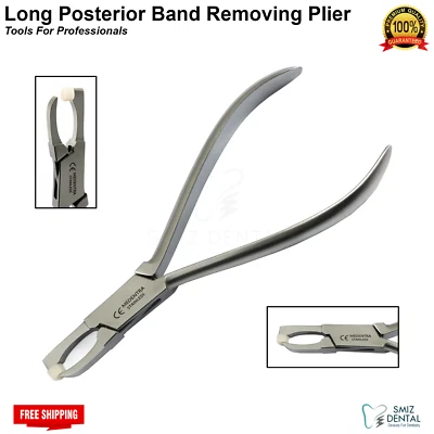 SMIZ DENTAL® DENTAL LONG POSTERIOR BAND REMOVING PLIER ORTHO MOLAR BRACES BRACKET REMOVER