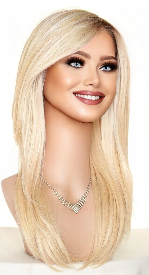 Sensacional | Pelucas Tressallure | Frontal de encaje mono | A prueba de calor | Rubio 24/102R12 Foto 4 de 4