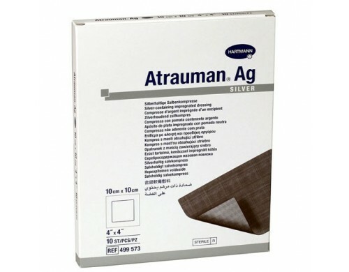 Atrauman Ag Silver - Silver-containing impregnated dressing - 10x10cm (x10)  | eBay