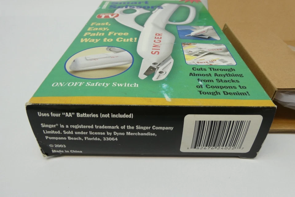 Open Box Singer Smart Scissors As Seen on TV Cordless 2003 6-82676-24022-7 - Image 4 of 4