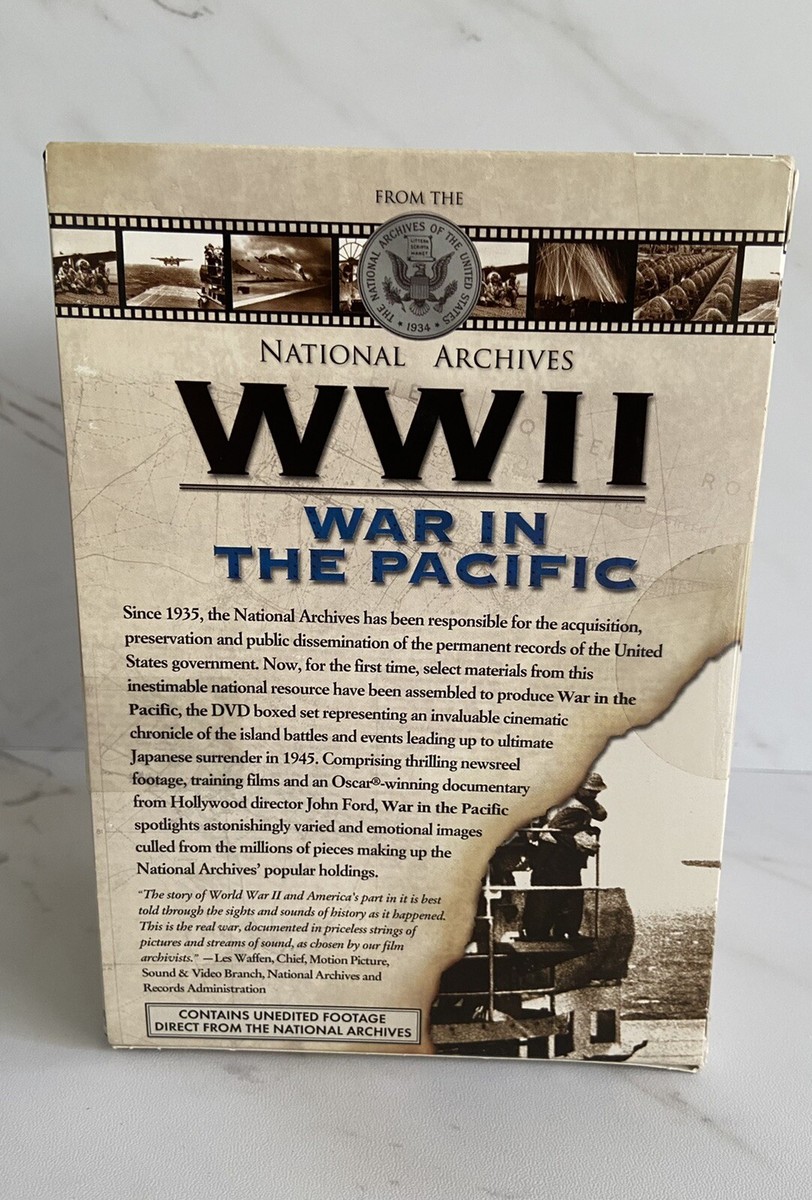 (未使用･未開封品)Wwii in the Pacific [DVD] WWII - War in the Pacific (DVD, 2006, 6-Disc Set) for sale
