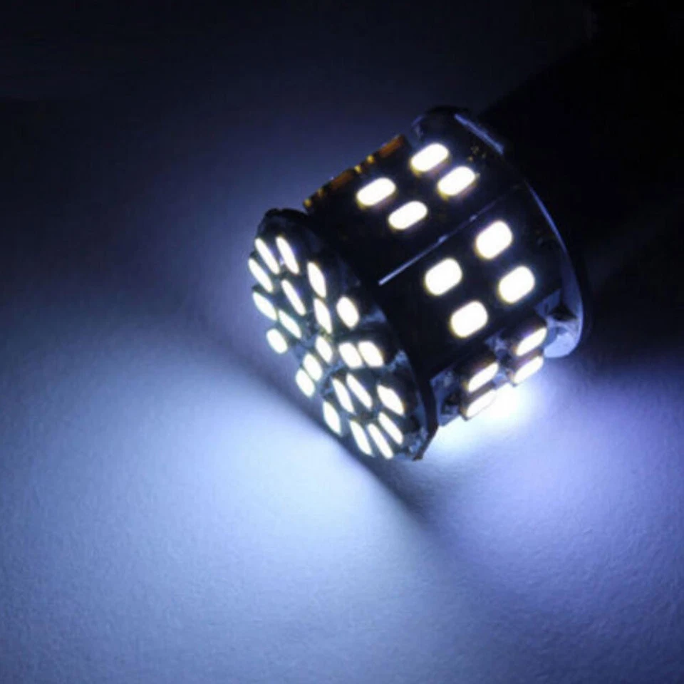 4x 1156 Bombilla LED Coche Retroceso Señal de Freno Inverso Luz Trasera Kit de Accesorios Foto 2 de 4