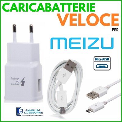FAST FAST CHARGER FAST CHARGER for MEIZU M5S WALL SOCKET + MICRO USB cable
