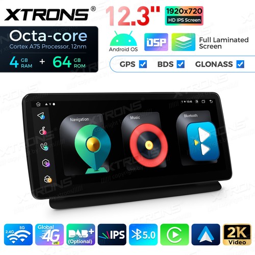 CarPlay 4G LTE Android 14 8-Core 64GB Car Stereo GPS Navi For Benz CLS-W218 C218 - Picture 15 of 15