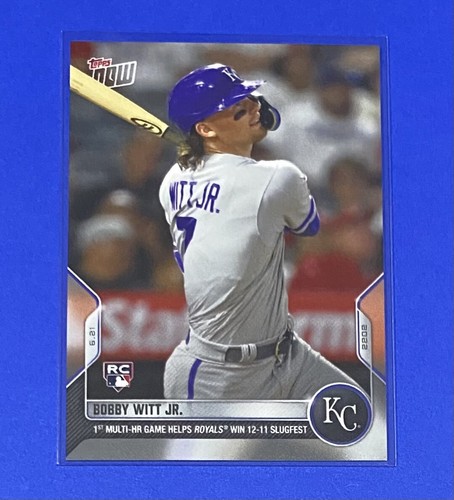 2022 Topps Now 386 Bobby Witt Jr.