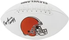 Ozzie Newsome Signed Browns Logo Football Inscribed "HOF 99" (Schwartz)