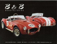 B&B Cobra car (AC replica, made in USA) _1998 Prospekt / Brochure