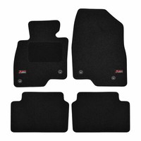 Velour FußMatten Automatten Mit Logo FüR Mazda 3 2013-2017 Bef. Rund