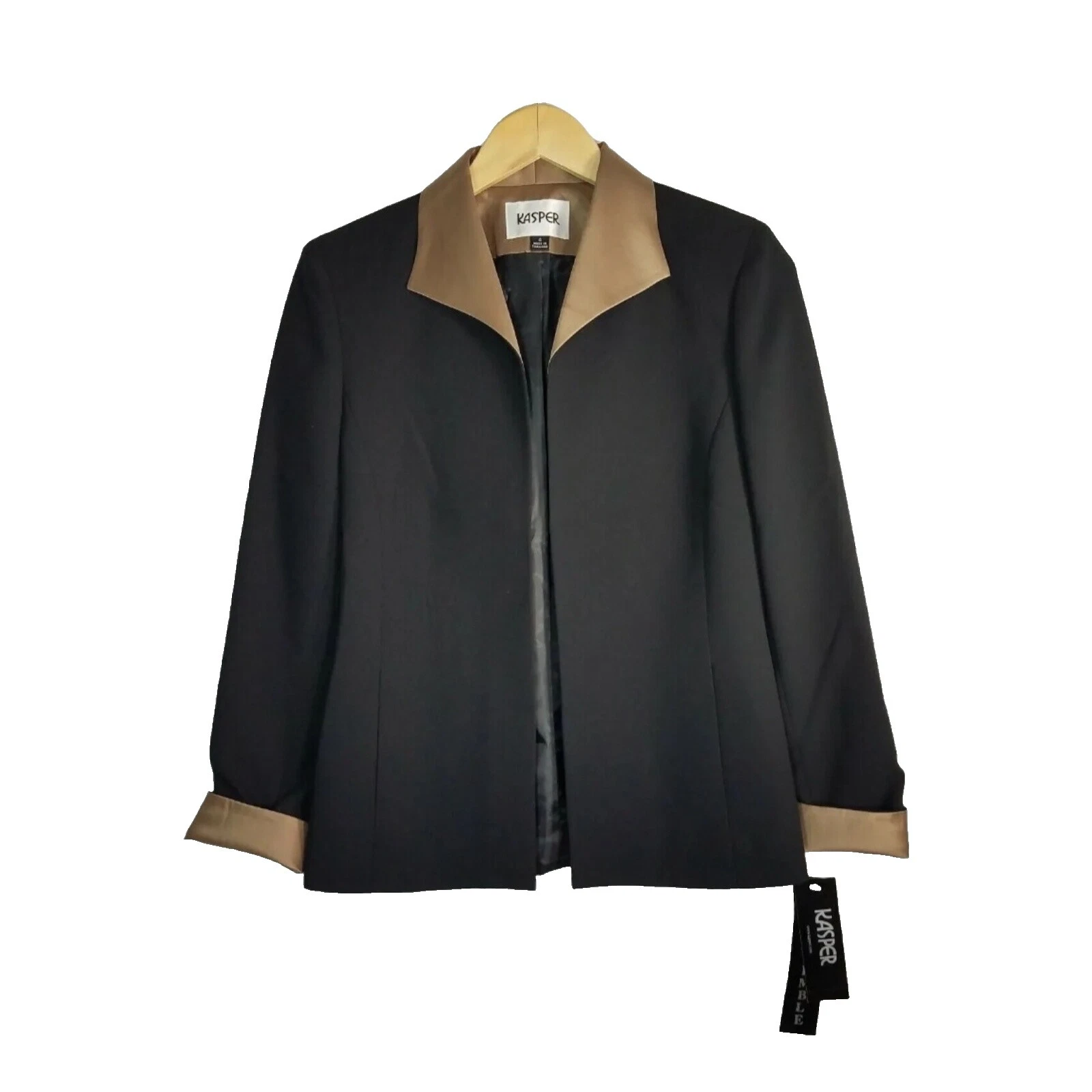 Kasper Solid Coats, Jackets & Vests for Women