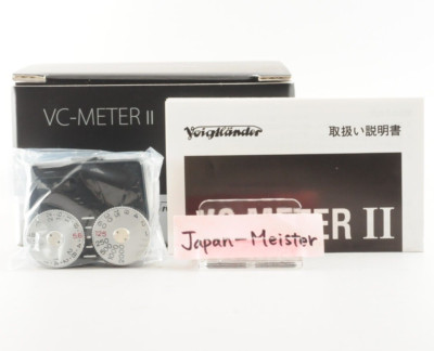 New Voigtlander VC Speed Meter II Black Light Meter Made In Stock from Japan