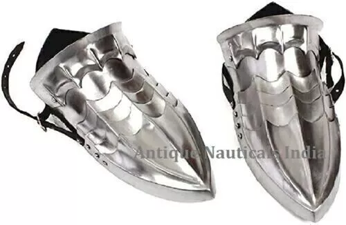 Mittelalterliche Stahl Sabatons LARP Reenactment Rüstung Cosplay Schuhe Rüstu... - Bild 3 von 9